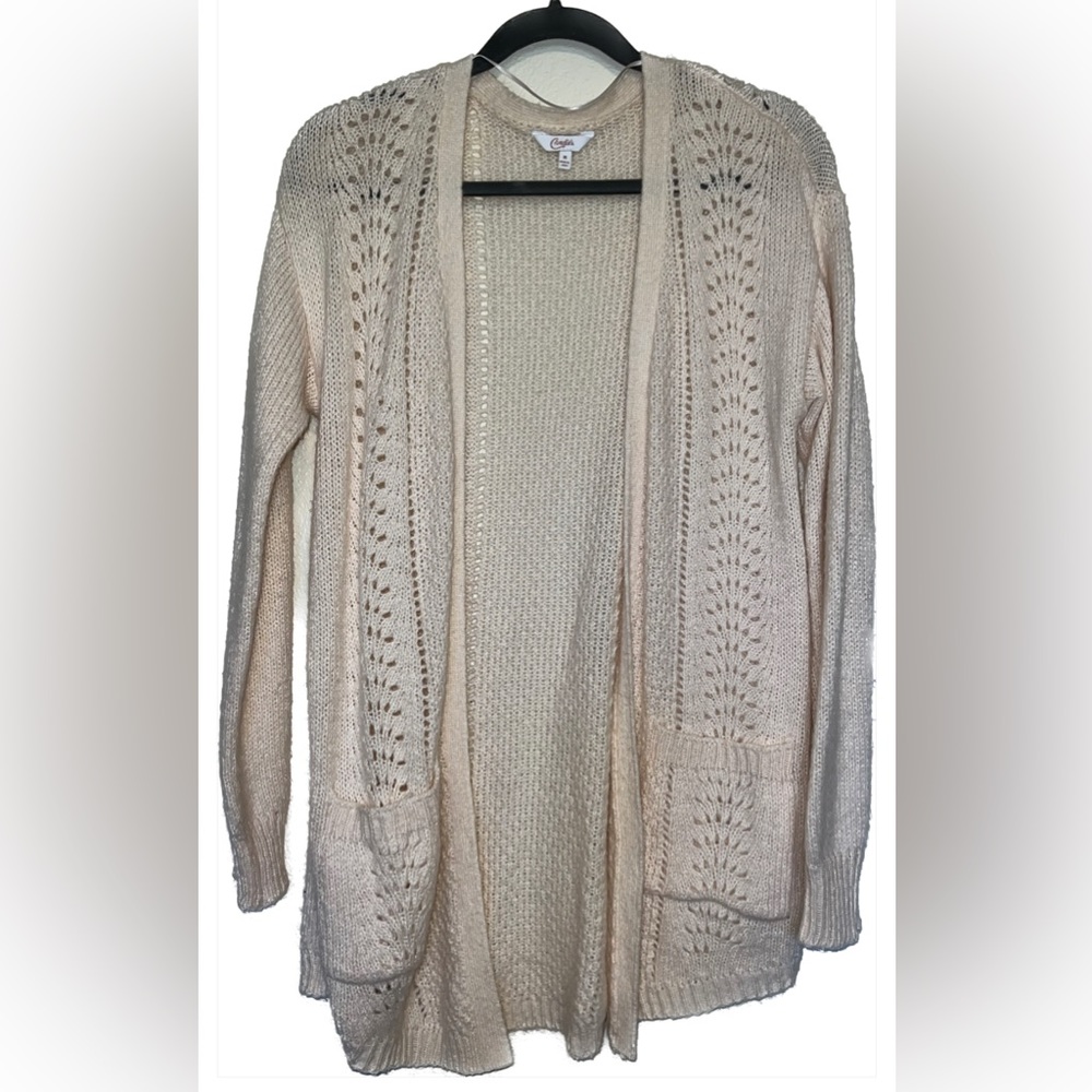 Light pink super soft cardigan